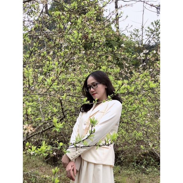 Set vest xinh tiểu thư