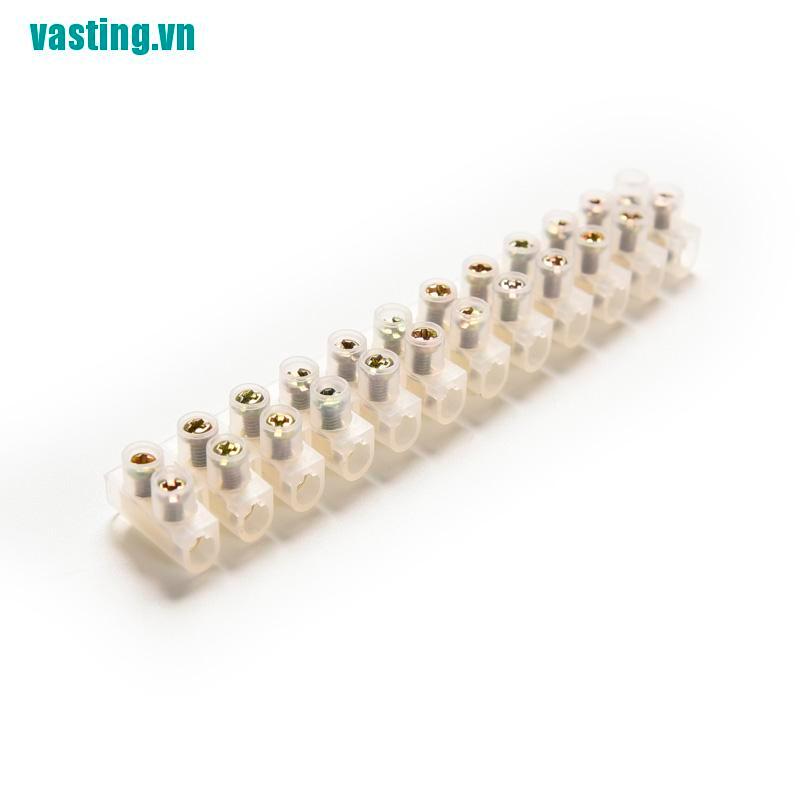 V☆Khối Đấu Nối Dây Điện Đầu Cuối 12 Vị Trí 3 6 15 30