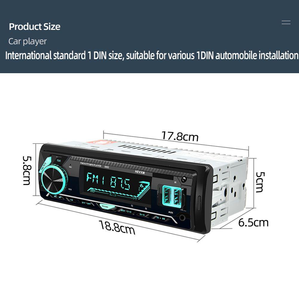 MAG Máy Nghe Nhạc MP3 FM / USB / AUX Rảnh Tay Tích Hợp Bảng Điều Khiển Dành Cho Xe Hơi