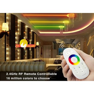 Bộ điều khiển dây đèn Led đổi màu RGB - Nút bấm cảm ứng chạm - Tầm xa trên 20m