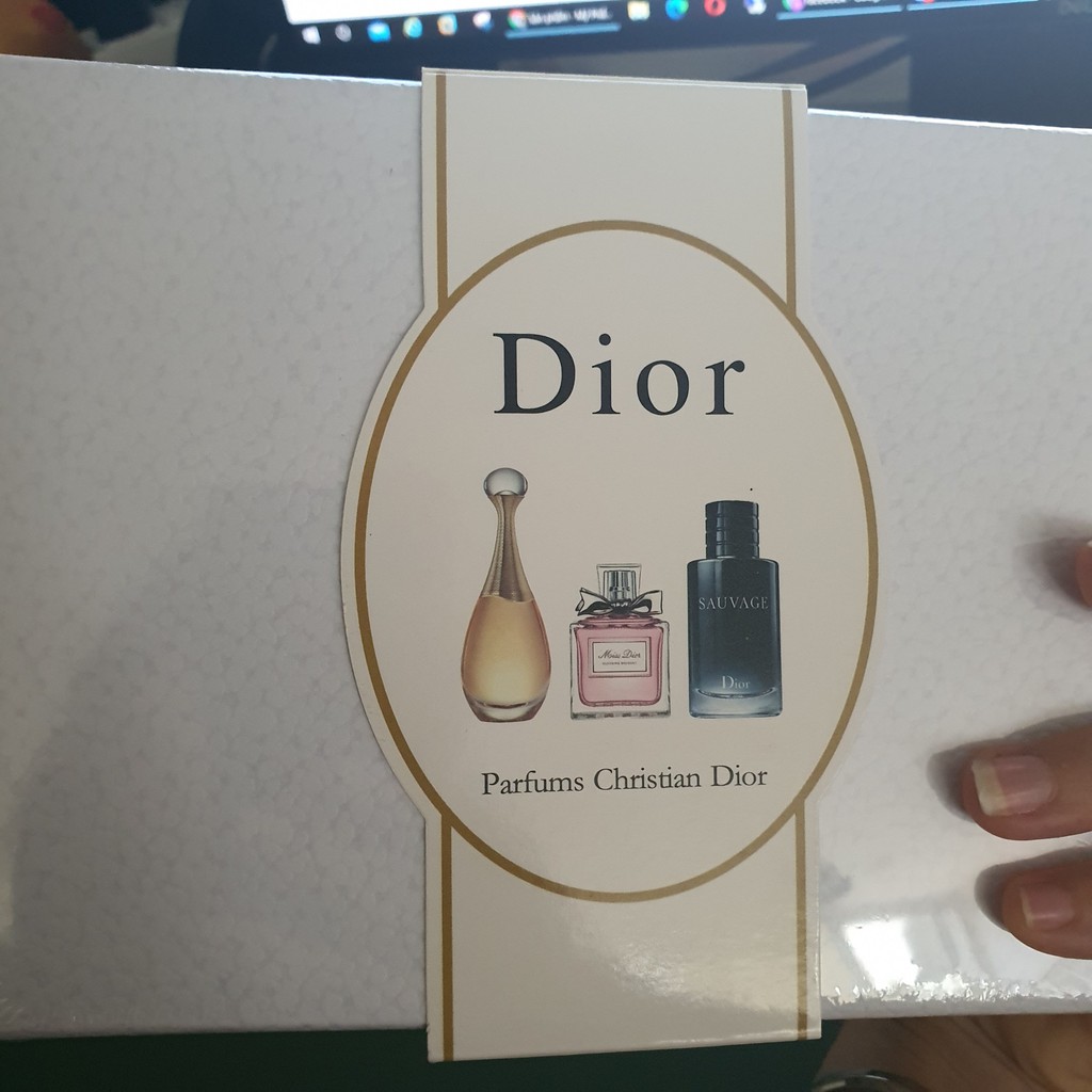 Set nước hoa Dior mini 3 chai | Thế Giới Skin Care
