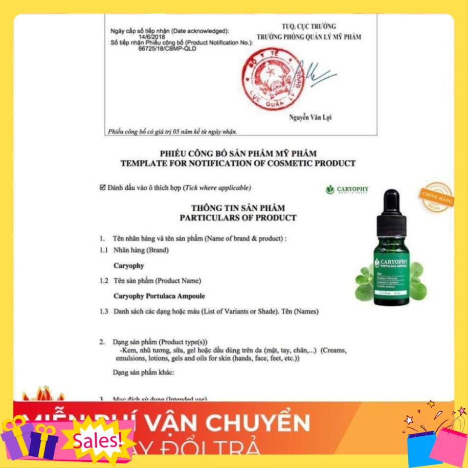 Sỉ-  Serum ngăn ngừa mụn và thâm Caryophy Chính Hãng - Serum Mụn Ngăn Ngừa Mụn Ẩn,Mụn Đầu Đen | BigBuy360 - bigbuy360.vn