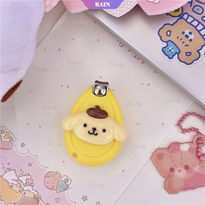 SANRIO Dụng Cụ Cắt Móng Tay Hình Cinnamoroll Melody Kuromi Pom Purin Nhiều Màu Sắc Dành Cho Trẻ Em
