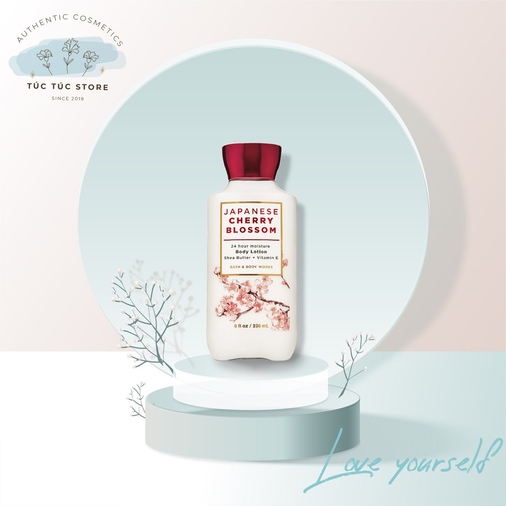 (Bill Mỹ) Sữa Dưỡng Thể Lưu Hương Bath & Body Works Body Lotion - Japanese Cherry Blossom