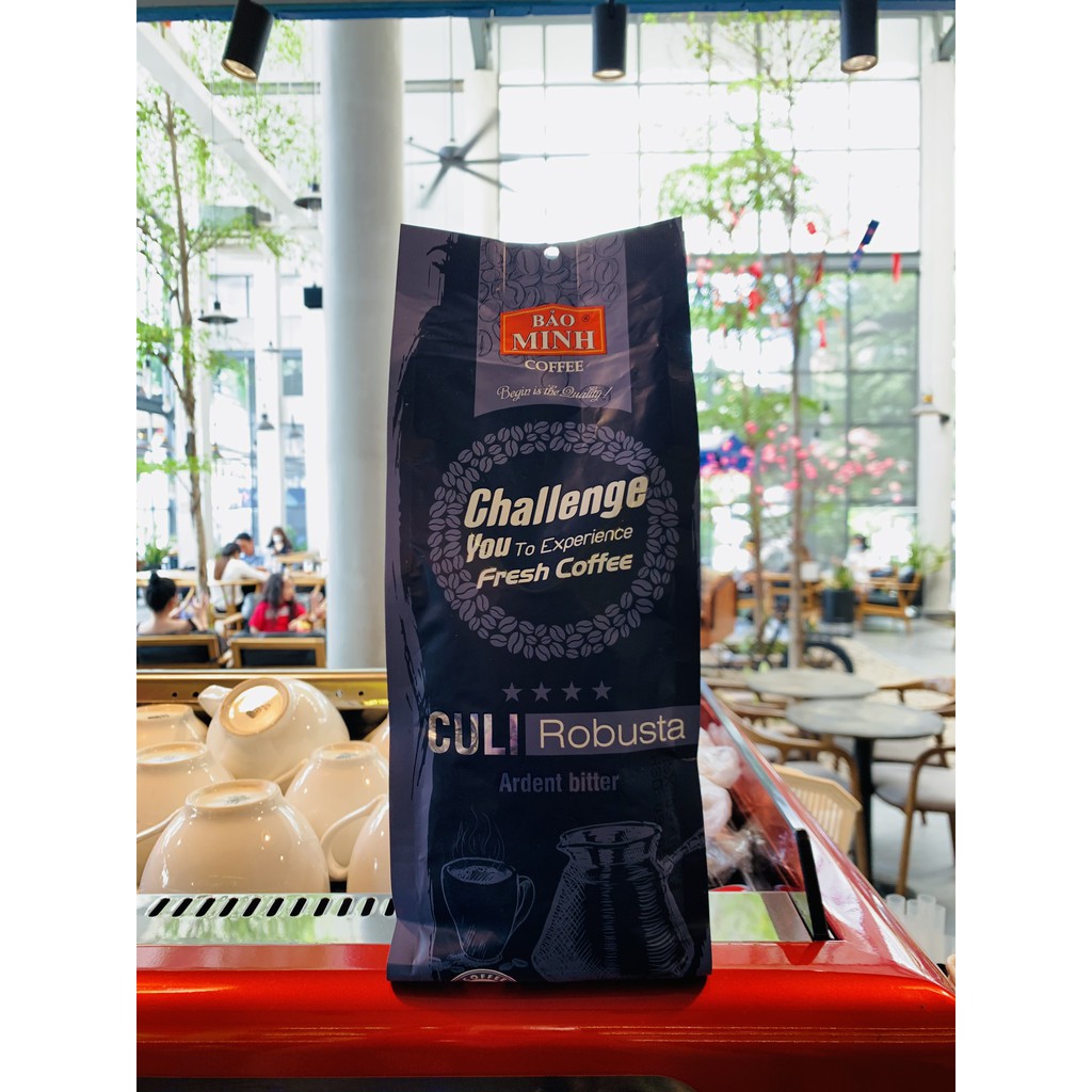 Cà Phê Bảo Minh - Culi Robusta - vị đắng nồng nàng - 4 sao - gói 500g