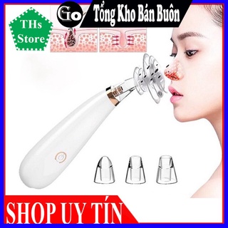 Máy hút mụn mini tại nhà cho các chị em 3 đầu hút 2 chế độ sóng âm