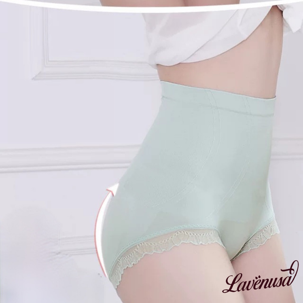 Quần lót nữ cạp cao gen bụng kháng khuẩn cao cấp nâng mông gợi cảm LAVENUSA QL56