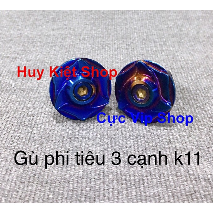 [Hàng Mới Về] Gù Tay Lái Phi Tiêu 3 Cạnh K11 Xi Titan Cao Cấp 2289