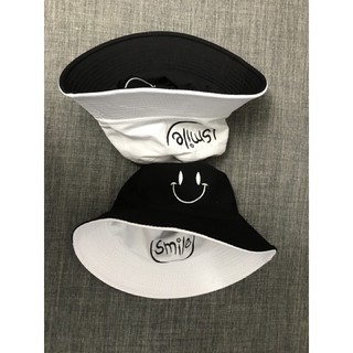 NÓN BUCKET TAI BÈO MẶT CƯỜI 2 MẶT