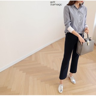 Top656 áo sơ mi nữ dài tay