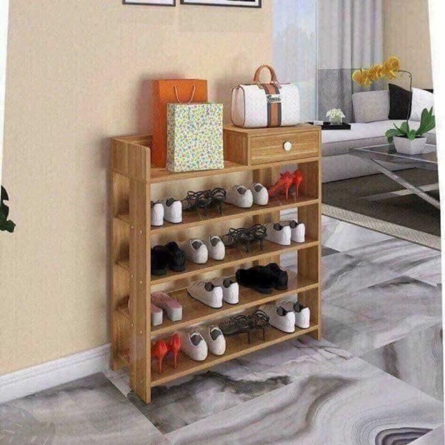 Kệ để giầy dép 5 tầng gỗ