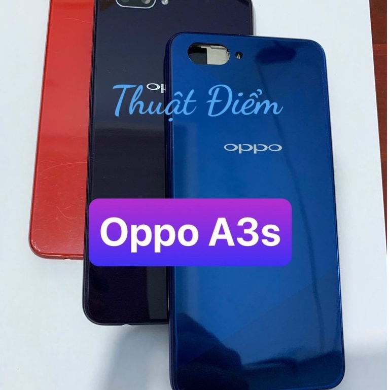 bộ xương vỏ oppo A3s lỗ chọc sim trên bản 32G