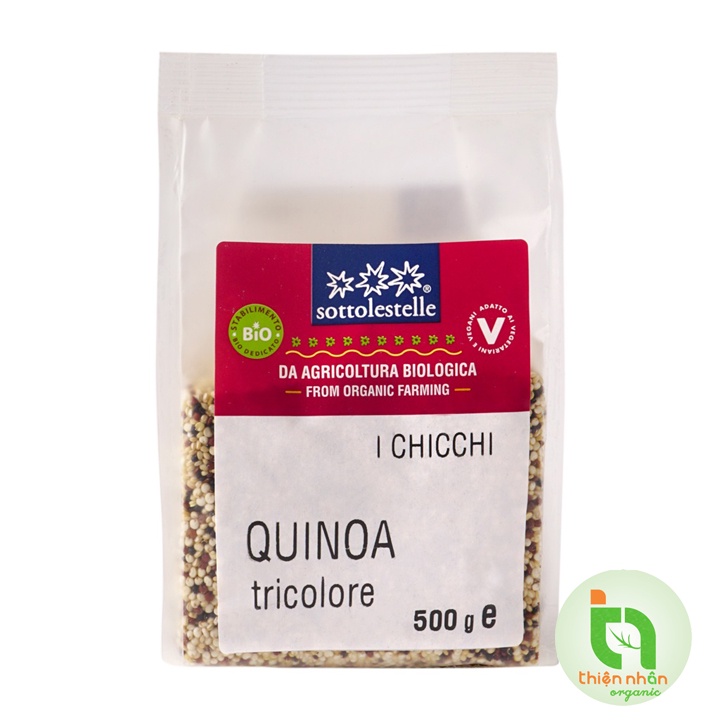 Diêm mạch Quinoa 3 màu hữu cơ Sotto 250g &amp; 500g