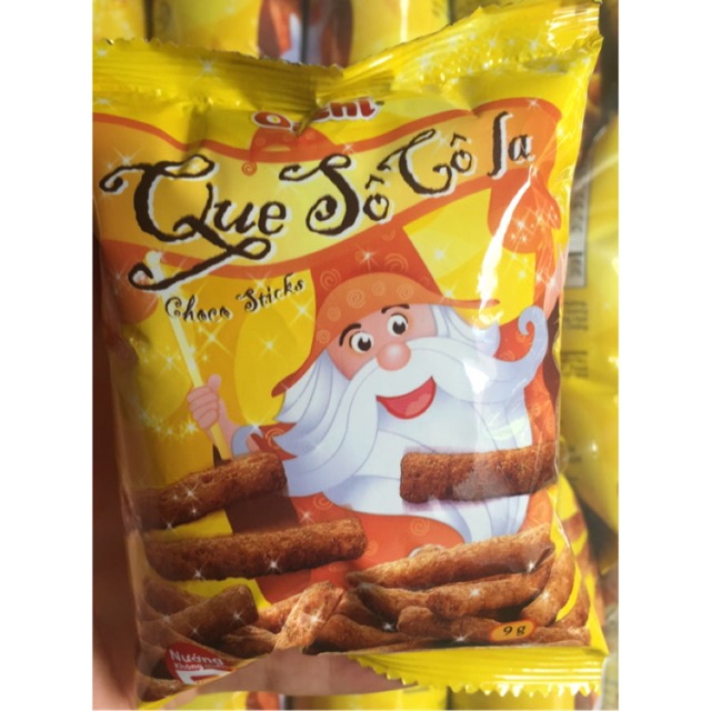 20 gói bim bim que socola ông già noel oishi x 8gram