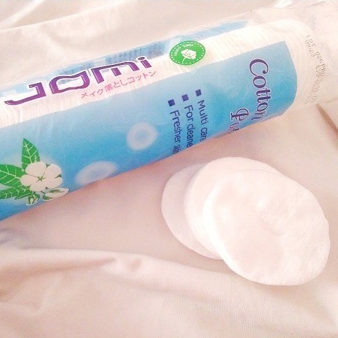 Bông tẩy trang cao cấp Jomi Cotton Pads Nhật Bản 80 miếng và 120 miếng, thấm hút, thông thoáng, mềm mại | BigBuy360 - bigbuy360.vn