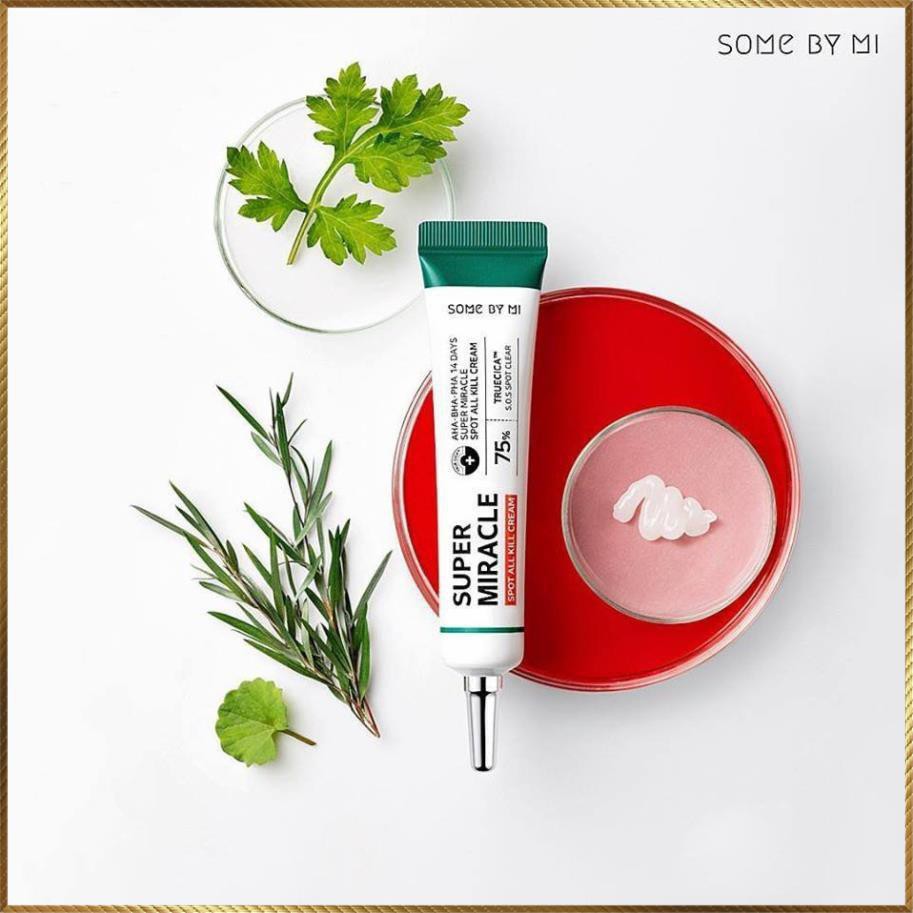 Kem mụn 14 ngày Some By Mi AHA-BHA-PHA 14 Days Super Miracle Spot All Kill Cream SMS3 | BigBuy360 - bigbuy360.vn