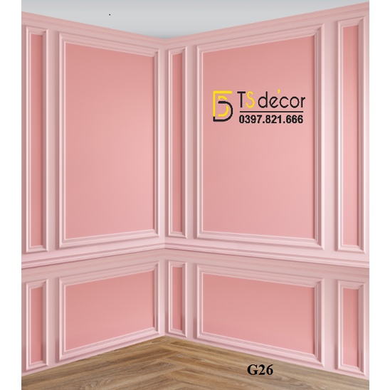 Phông nền chụp ảnh góc tường livestream mẫu Hottrend