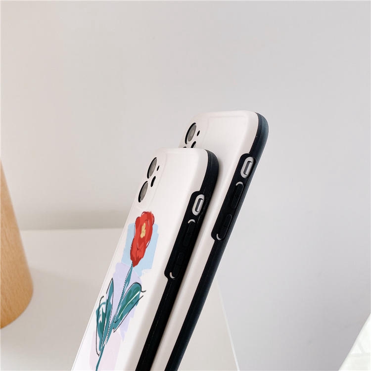 Ốp lưng iphone imd new hoa hồng 5/5s/6/6plus/6s/6splus/7/7plus/8/8plus/x/xr/xs/11/12/pro/max/plus/promax -Awifi Q3-5 | BigBuy360 - bigbuy360.vn