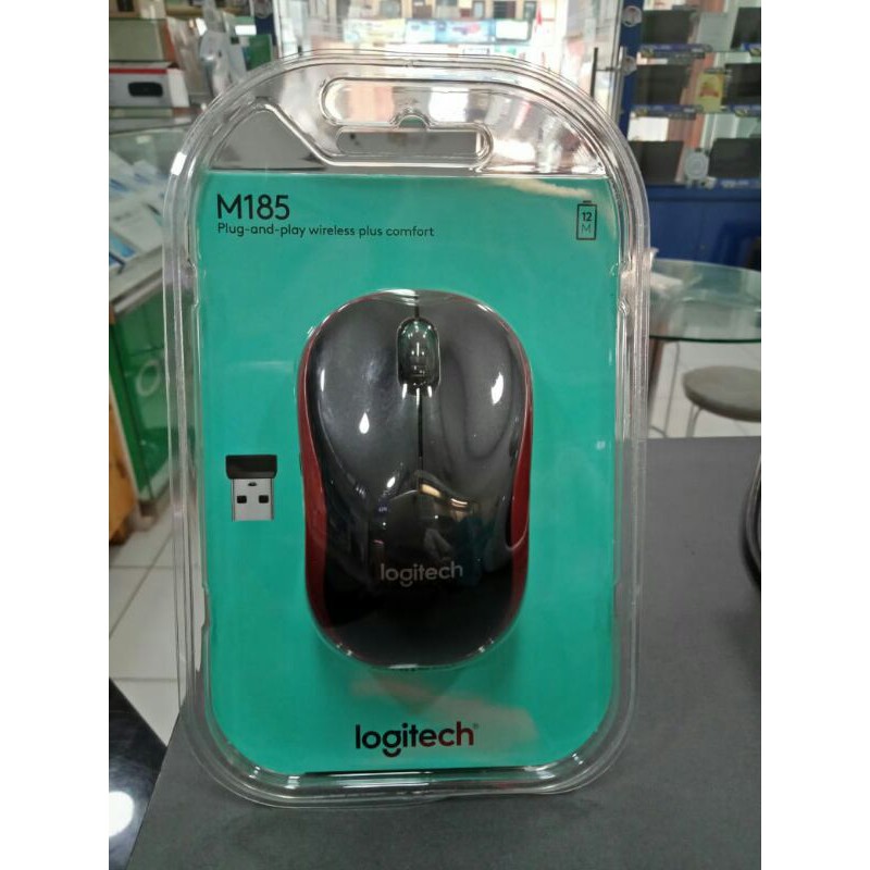 Chuột Không Dây Logitech M185 | BigBuy360 - bigbuy360.vn