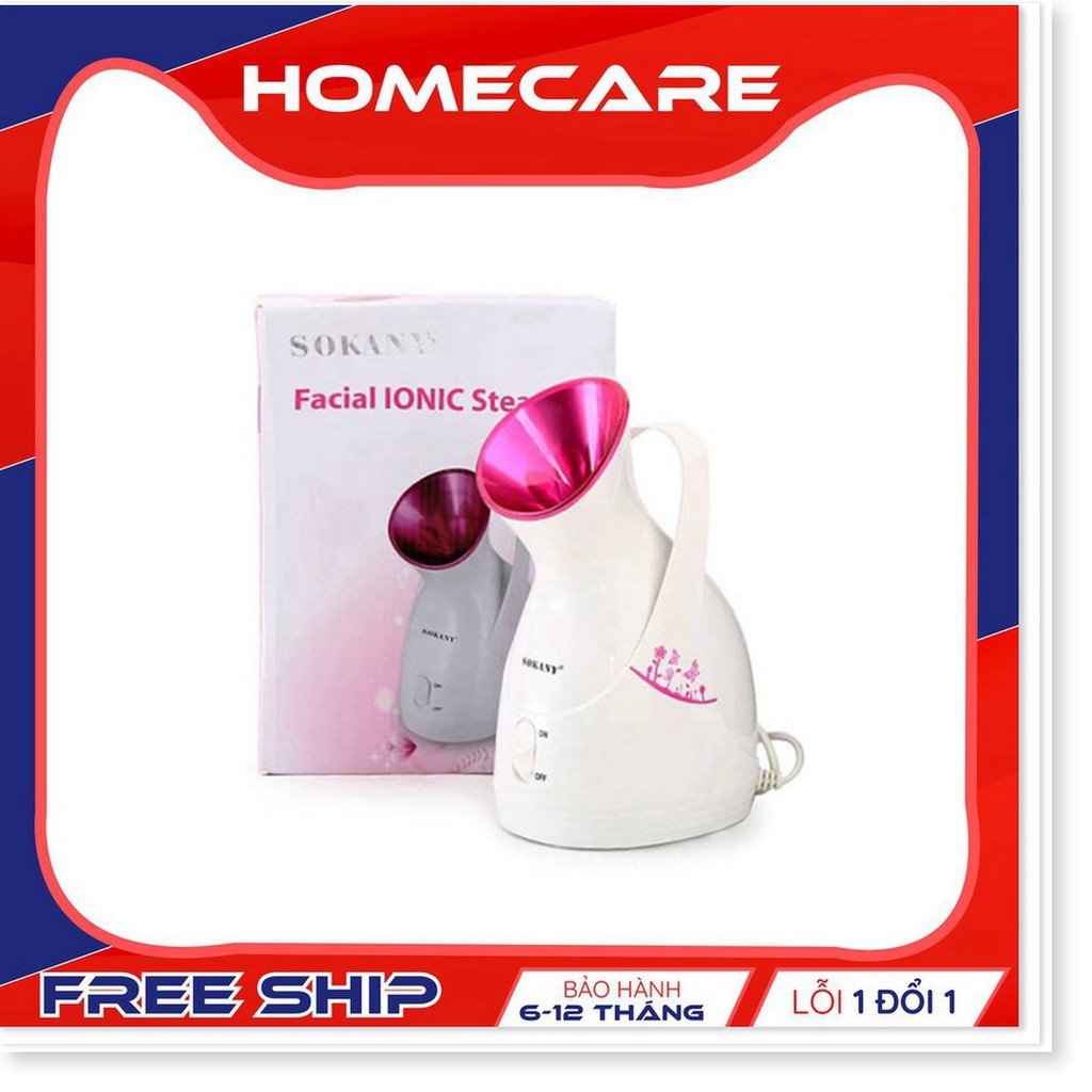 Máy xông hơi mặt phun sương Sokany giúp làm đẹp da mặt, máy xông hơi mặt chính hãng - bảo hành 6 tháng