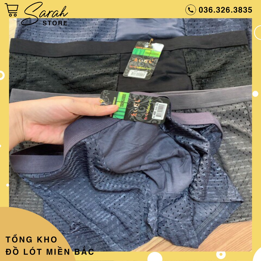 Hộp 4 Quần Sịp Tam Giác Thông Hơi Xuất Khẩu 303