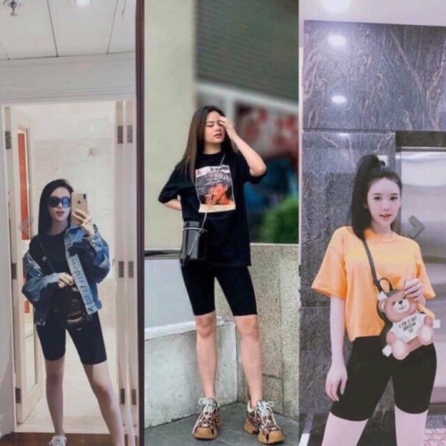 Combo quần legging đùi