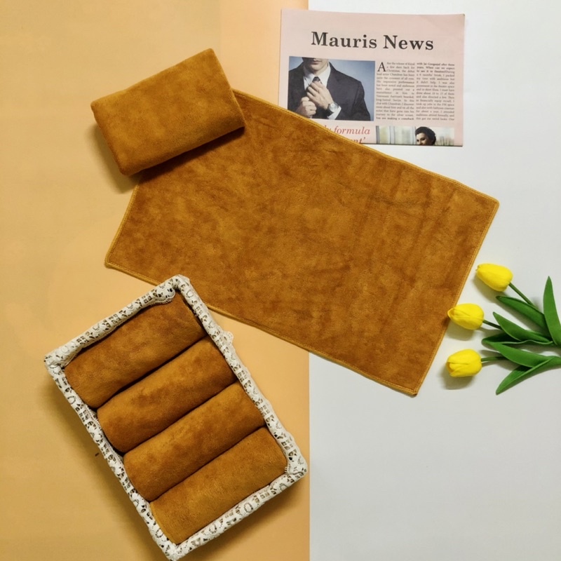 Khăn nail⚡️𝗙𝗥𝗘𝗘 𝗦𝗛𝗜𝗣⚡chất liệu microfiber loại 1  thấm hút nước cực tốt dùng trong nail.
