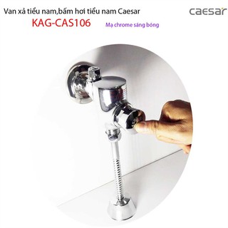 VAN XẢ TIỂU NAM ẤN TAY CAESAR KAG-CAS106