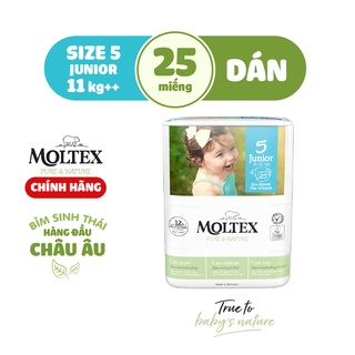 Bỉm/Tã dán Moltex Junior Size 11-25kg 25 miếng