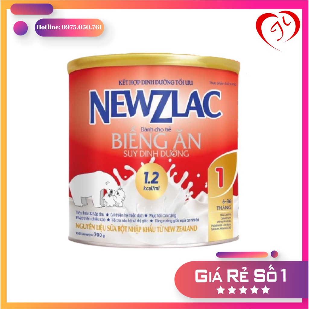 Sữa Newzlac số 1 hộp 700g