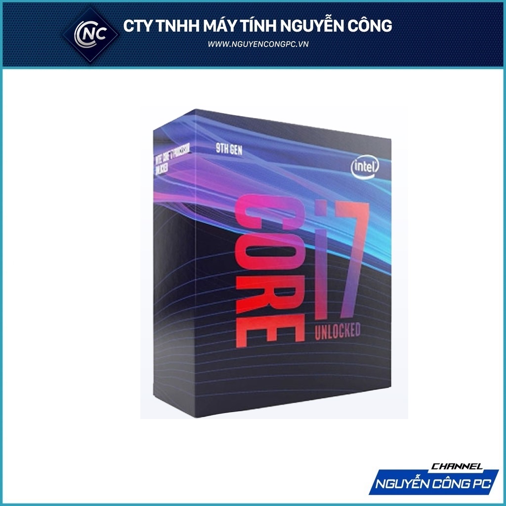 CPU Intel Core i7-9700KF (3.6GHz turbo up to 4.9GHz, 8 nhân 8 luồng, 12MB Cache, 95W) - LGA 1151