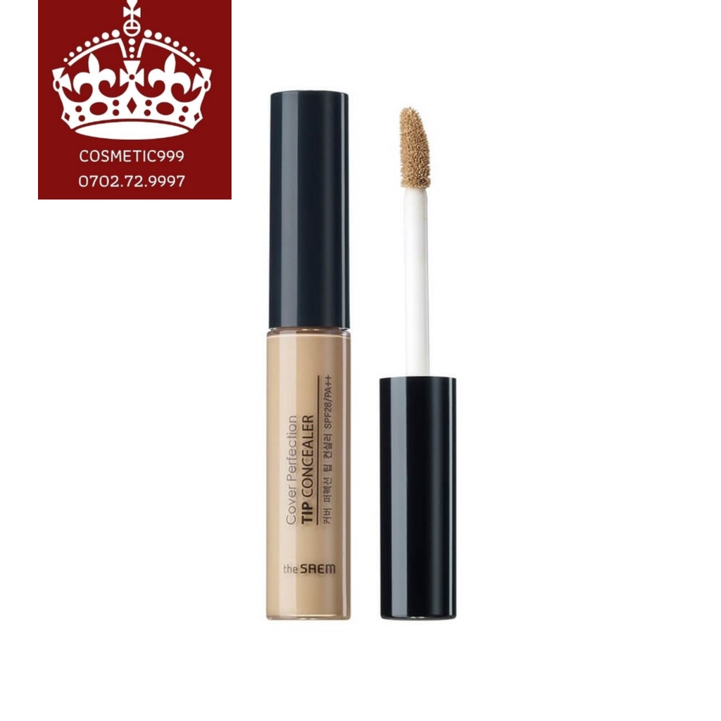 Kem che khuyết điểm the seam cover perfection natural beige hàn quốc chính hãng kiềm dầu lâu trôi cho da dầu Cosmetic999