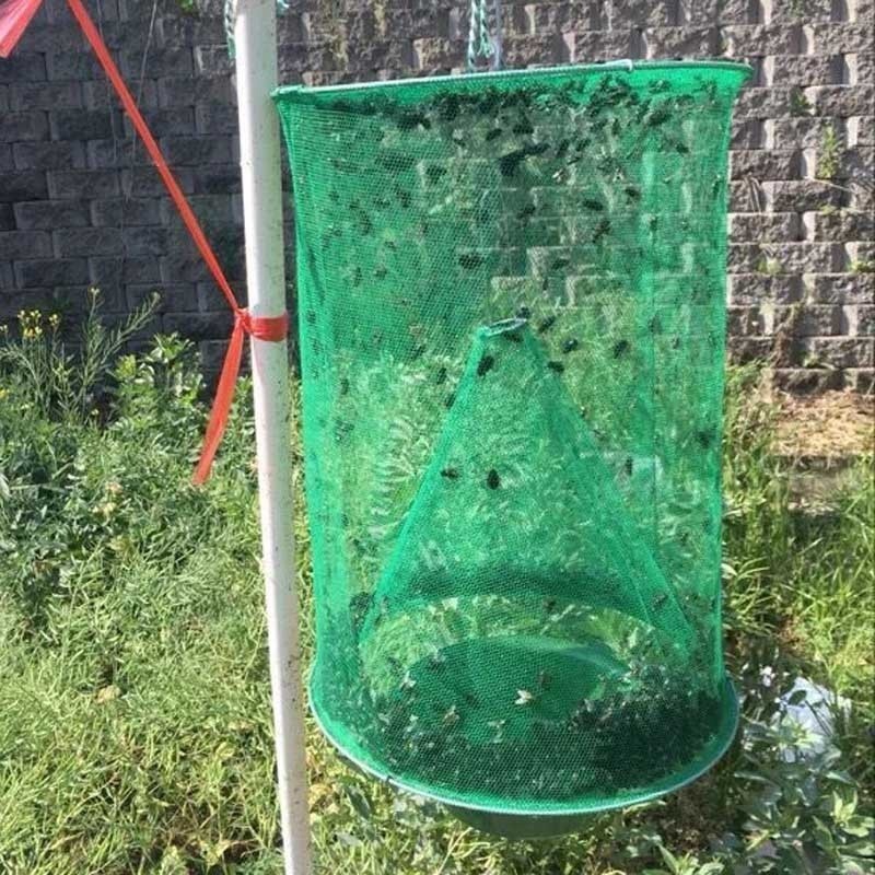 Lồng lưới bắt ruồi/côn trùng có thể tái sử dụng cho sân vườn