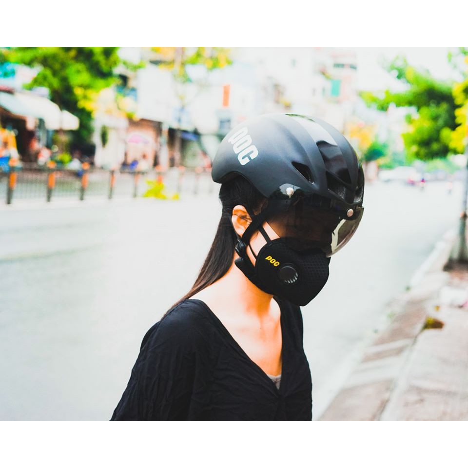 Mặt nạ  POC CHÍNH HÃNG Chống Khói Bụi PM 2.5.Có Van Thở Van Đôi cao cấp ( BẢO HÀNH 2 NĂM) | BigBuy360 - bigbuy360.vn