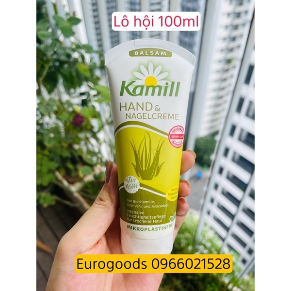 Kem dưỡng da tay và móng tay ⚡ CAO CẤP ⚡ Kem dưỡng tay Classic Kamill hand & nail cream 75ml và 100ml - Đức đủ bill