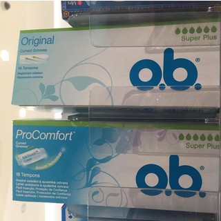 BVS Tampon o.b 6 giọt dùng cho người ra nhiều (phù hợp ban đêm)