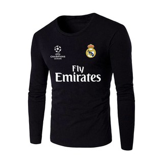 Áo Đá Bóng Áo Phông Clb Real Madrid Tay Dài