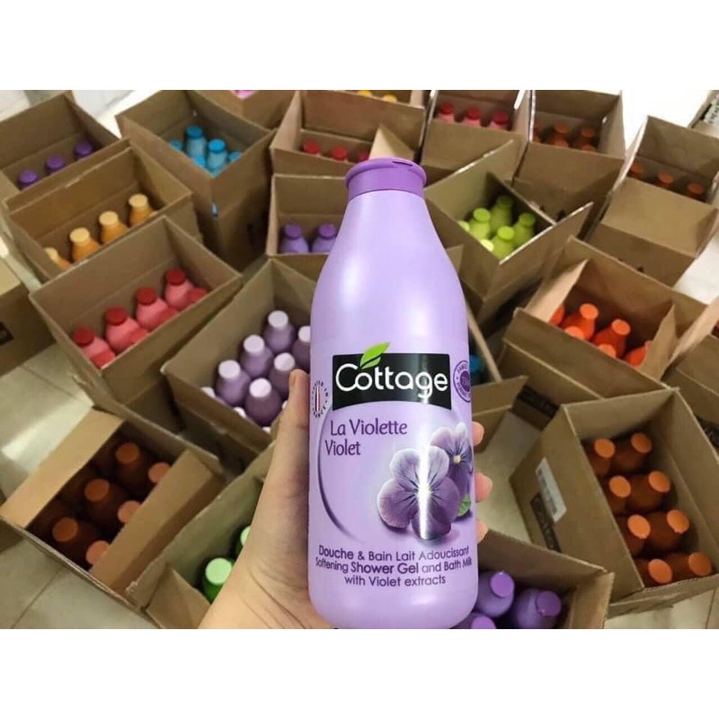 Sữa tắm dưỡng thể trắng da mùi hương trái cây  Cottage - Pháp 750ml - 2Do Comestics | BigBuy360 - bigbuy360.vn