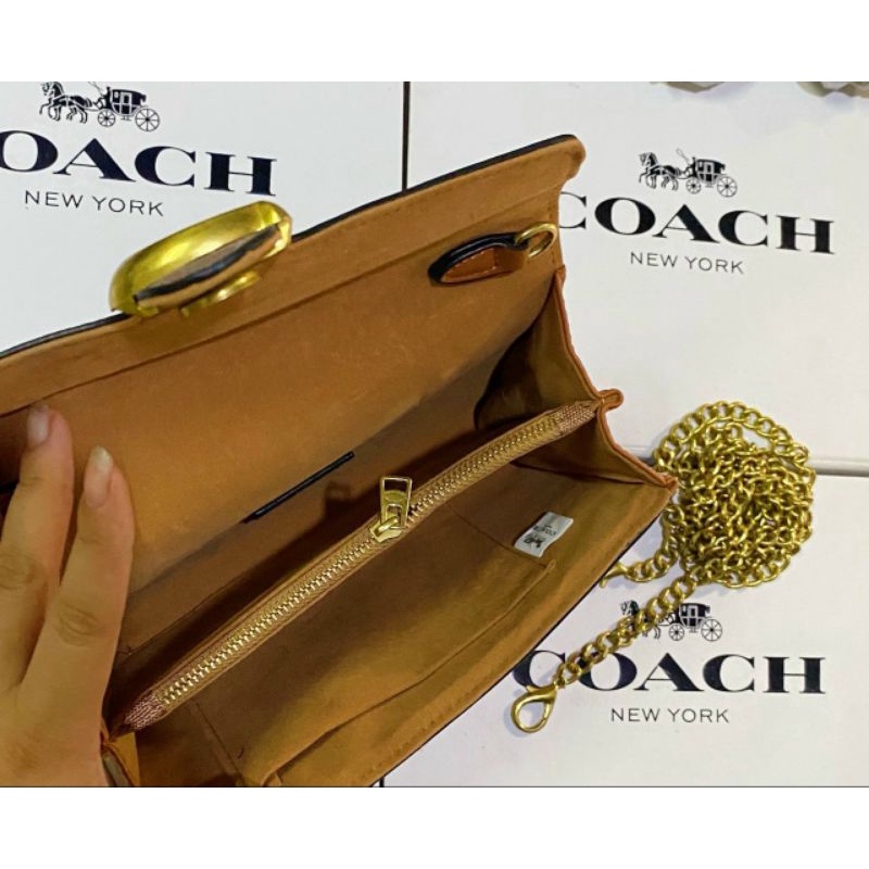 TÚI C.O.A.C.H VUÔNG XUẤT XỊN SIZE 20CM