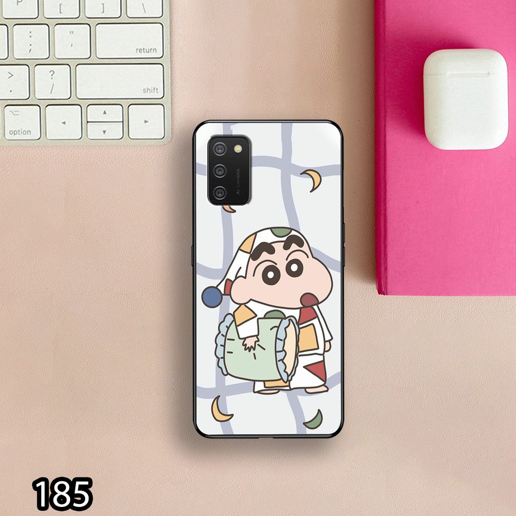 Ốp lưng Samsung A01/A02/A02s in hình Shin – Cậu bé bút chì siêu đẹp, độc, lạ_KINGSTORE.HN_Ốp SS A01/A02/A02s