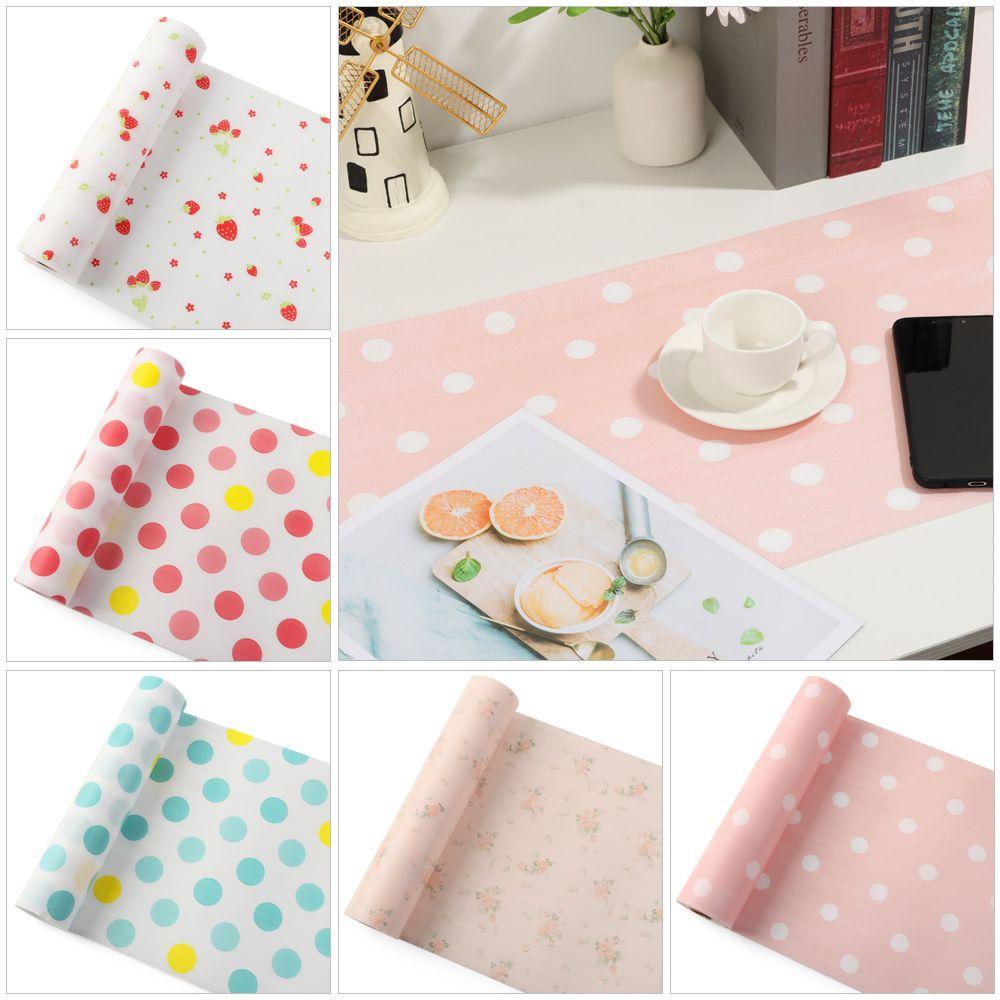 Tấm Lót Ngăn Kéo Tủ Chén/Ngăn Kéo Bảo Vệ Kháng Nước/Dầu Chất Liệu Bền Trang Trí Bàn Bếp/Tủ Chén Nhà Bếp