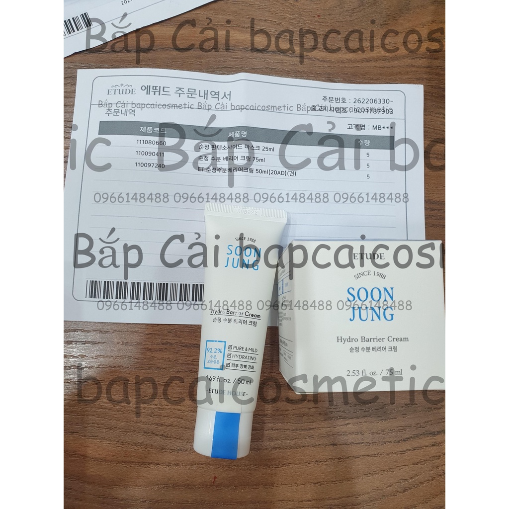 MBC M103 Dòng dưỡng ẩm da nhạy cảm, mụn Soon Jung ph 5.5 dịu nhẹ