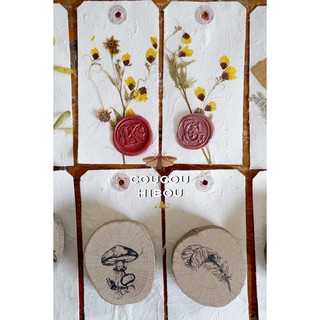 HANDMADE FLORAL TAG- TAG GIẤY DÓ