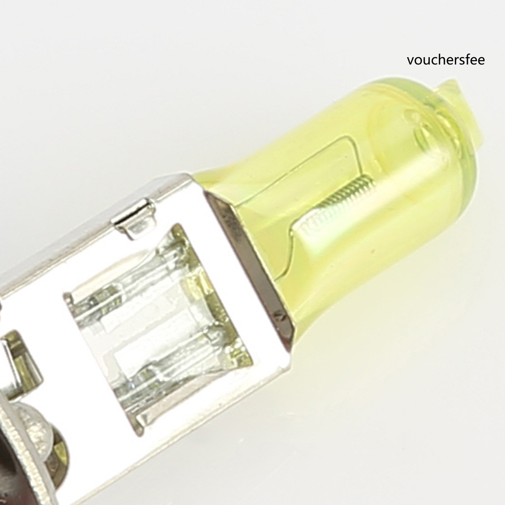 Set 2 Bóng Đèn Halogen H1 12v 100w 2800k Ánh Sáng Vàng Dành Cho Ô Tô / Xe Tải