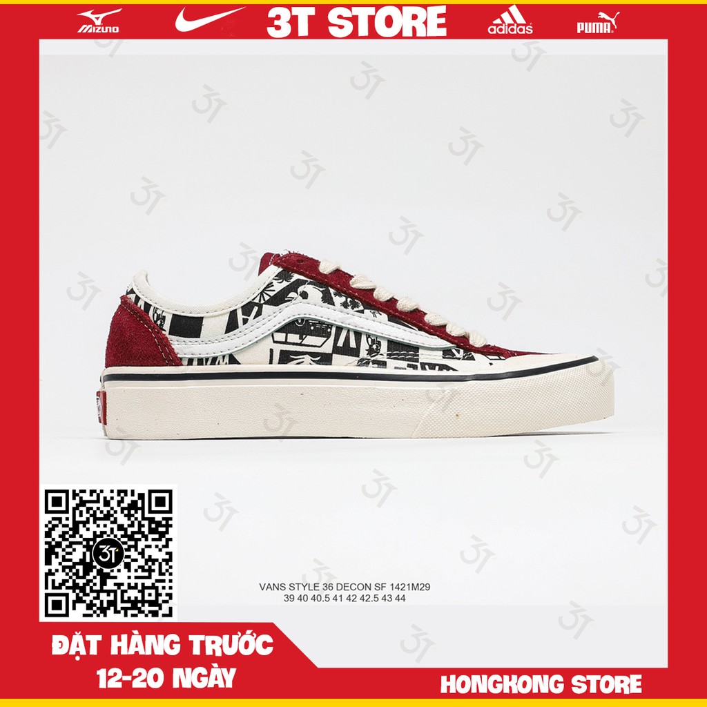 GIÀY SNEAKER MÃ SẢN PHẨM_ Vans Style 36 Decon NHIỀU MÀU PHONG CÁCH FULLBOX + FREESHIP