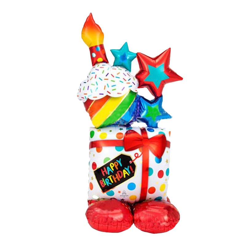 Giá Đỡ Bong Bóng Hình Bánh Trung Thu / Ngôi Sao / Mặt Trăng Dùng Trang Trí Tiệc Cưới / Sinh Nhật