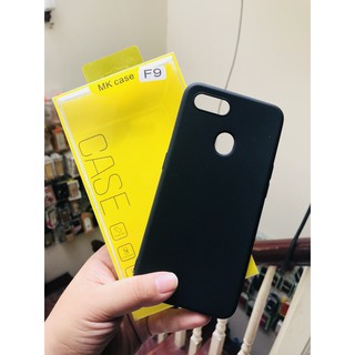 Ốp lưng silicon cho Oppo F9 dẻo đen cao cấp