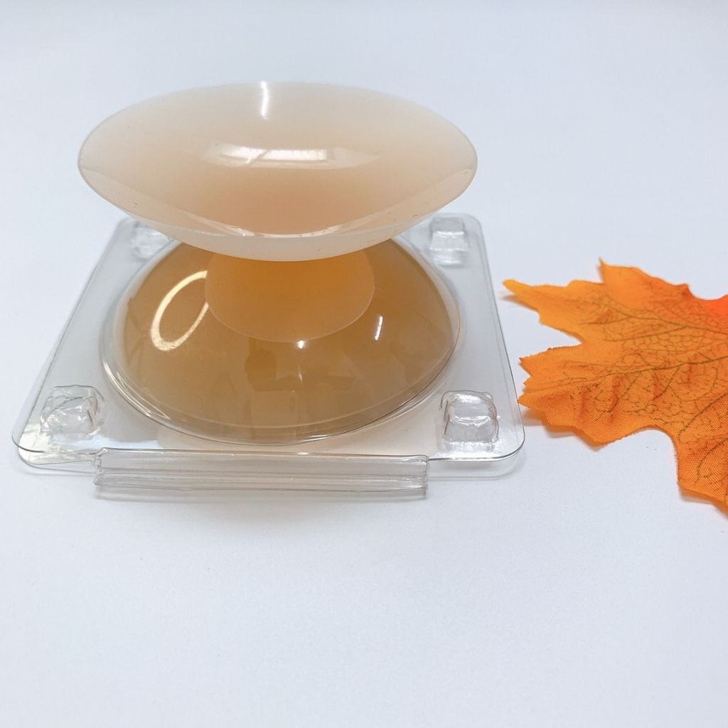 Miếng dán ngực silicon nhiệt tự thân bảo vệ nhũ hoa không dùng keo siêu dính bền và đẹp DOPICO D172