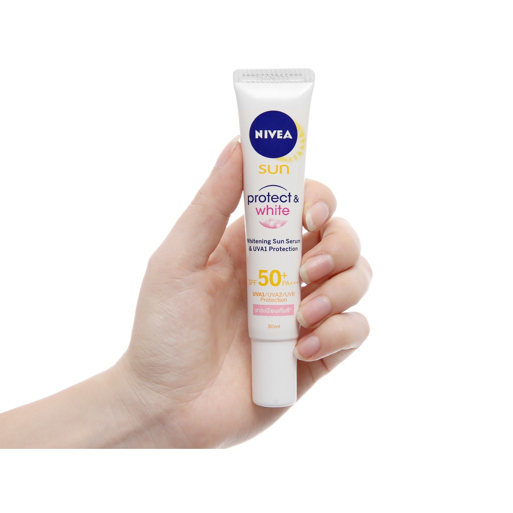 Serum chống nắng Nivea dưỡng trắng tức thì SPF 50+/PA+++ 30ml