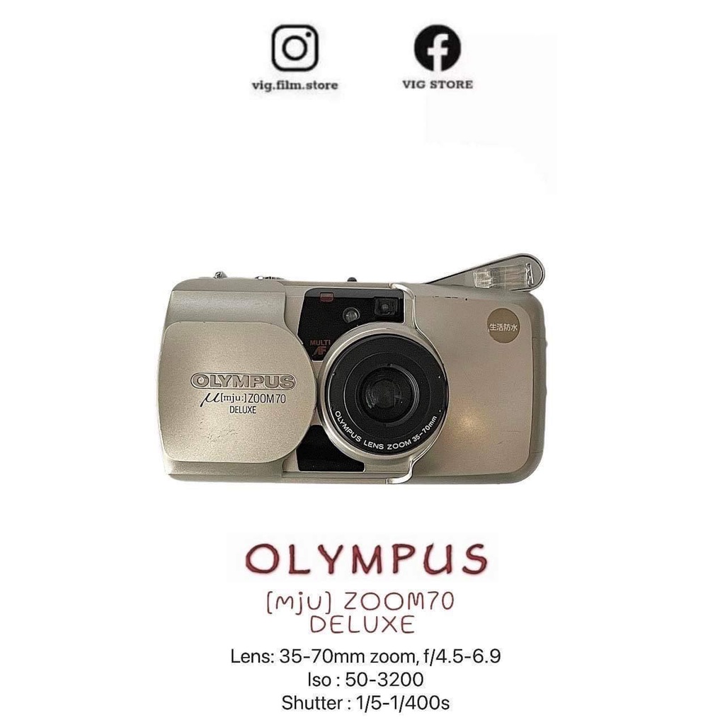 Máy ảnh Olympus mju ZOOM70 Deluxe